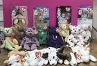 Vintage Ty Beanie Babies Mixed Lot of Collectible Plush Toys