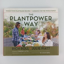 The Plantpower Way Wholefood Plant-Based Recipes Hardcover Book Rich Roll Piatt