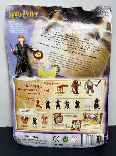 Figura de acción Harry Potter y la piedra filosofal Hagrid 5" Mattel 2001 nueva en paquete - Imagen 2 de 6
