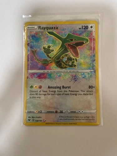 Rayquaza 138/185 Swsh04: Vivid Voltage Holo