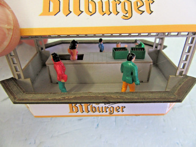 HO - MU Loo191  Custom Build Unique Beer Kiosk Bitburger with People added