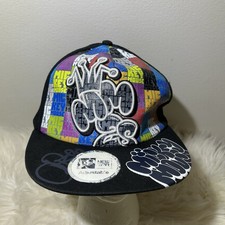 Disney Parks Mickey Mouse Cap Graffiti Art Style New Era Hat Adult One Size