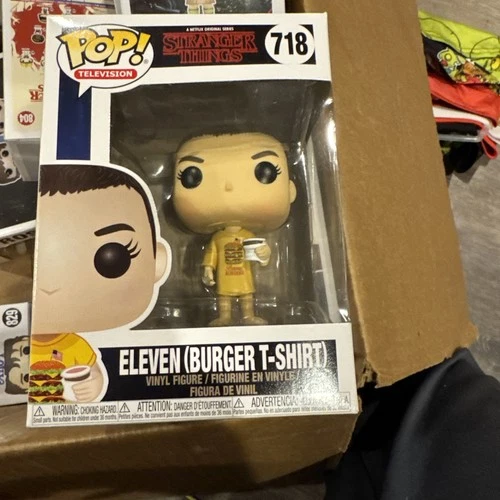 Funko Pop! TV: Stranger Things - Eleven (Burger T-shirt) (#718)