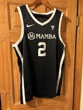 Nike Mamba Gigi Bryant Black Jersey #24 100% Authentic Worn Size XL
