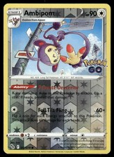 Ambipom 057/078 Reverse Holo Pokemon Go TCG trading card