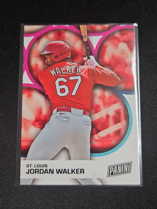 2023 Panini Father's Day Jordan Walker RC #BB6 Cardinals (AC69)