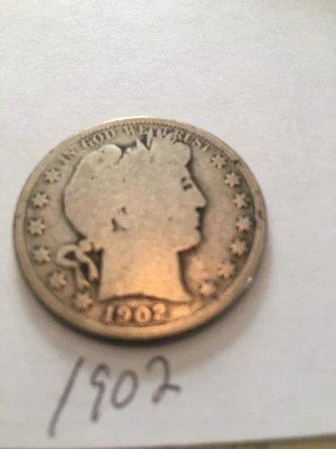 1902 barber half dollar good
