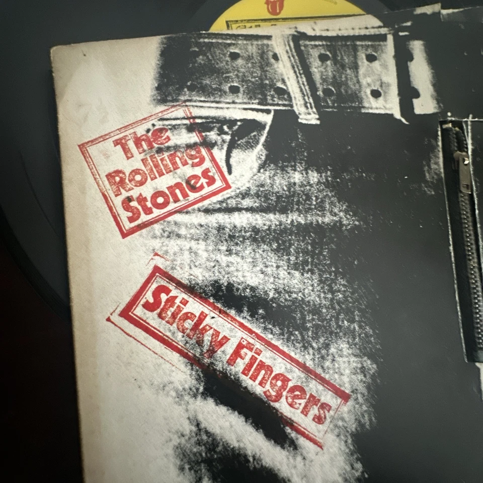 The Rolling Stones Sticky Fingers UK 1971 1st issue vinyl LP, insert,A3/B3 - Image 4 of 4