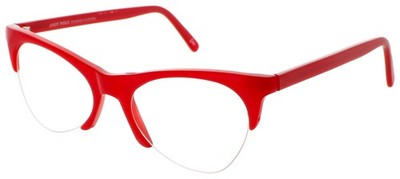 ANDY WOLF AW 5078 C 52 C Eyeglasses RED Frame 52 mm