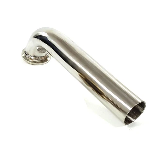 Elbow Dump Tube Pipe V-Band Flanged for Tial 44mm External Wastegate Outlet