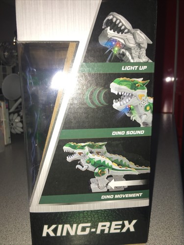 Vivitar Robo King Rex Light Up & Sounds grün Spielzeug Kinder Kind 8+ Jahre - Bild 4 von 11