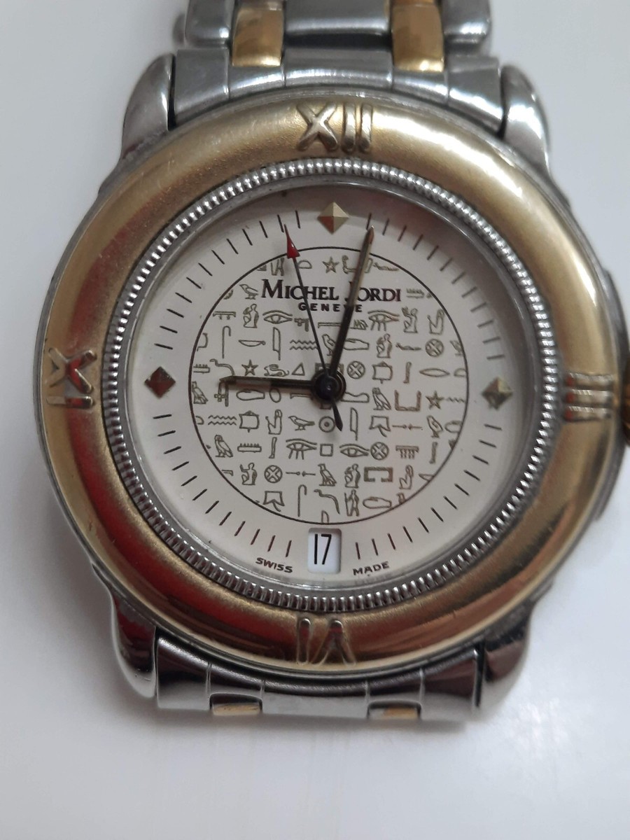 Vintage Michel Jordi Geneve Water-Resistant Womens Date Vintage Michel Jordi Geneve Water-Resistant Womens Date