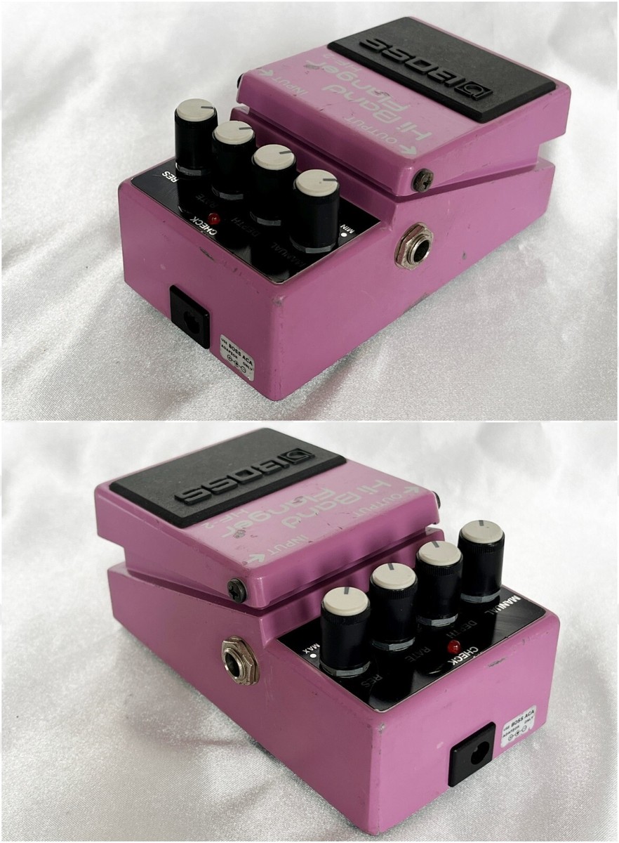 BOSS HF-2 Hi Band Flanger 1993 Vintage Guitar Effect Pedal
