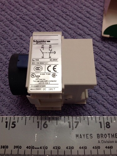 Schneider Square D TeSys Time Delay Block LADR2 New In Box - Bild 7 von 9