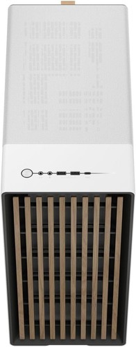 Sustainable Oak Front Gaming Case with Clear Glass Panel - 140mm Fan Included - Photo 7/10