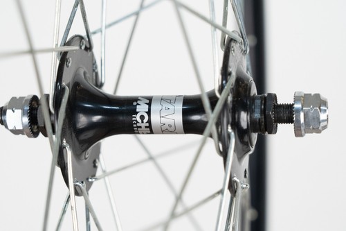 RUEDA ANTIGUA DELANTERA MICHE PISTARD AMBROSIO 28 700C PISTA FIXIE FIJA NUEVA DE STOCK - Imagen 3 de 7
