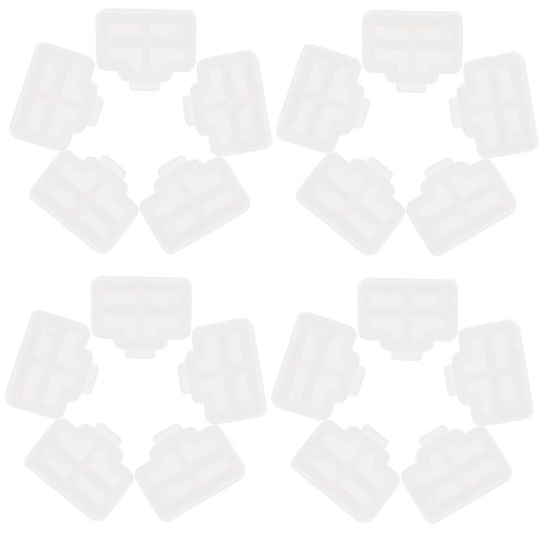 50 Pcs Router Interface Dust Plug Ethernet Outlet Cover Computer Silicone - 第 6/12 張圖片