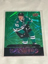 20-21 UD Series 2 Hockey Rookie Green Dazzlers DZ-67 Ty Dellandrea