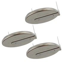 3x  CR2025FH-MFR-LF 3V Lithium Coin Battery 2-PIN HORZ for PC CMOS Memory