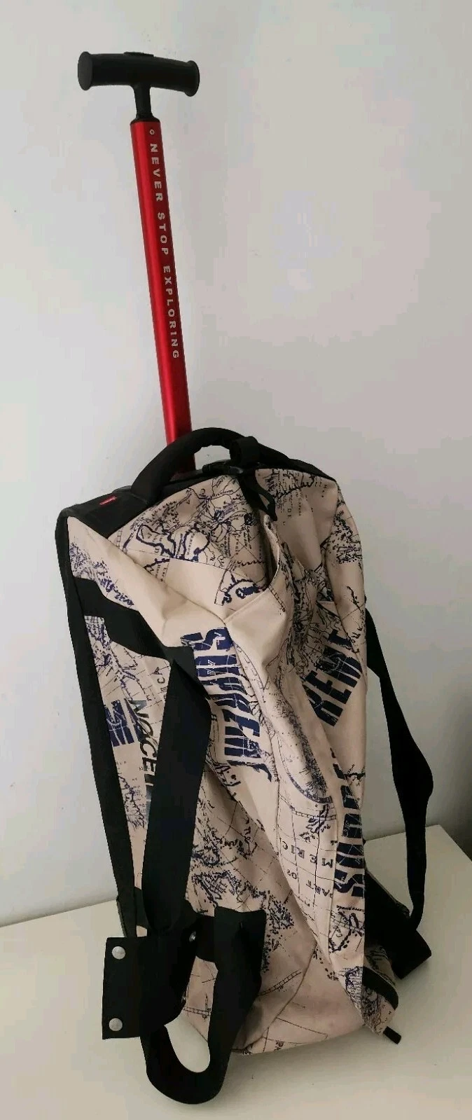 Sac à roulettes SS12 Supreme x The North Face Wayfinder 25 rare vintage 2012 duffle