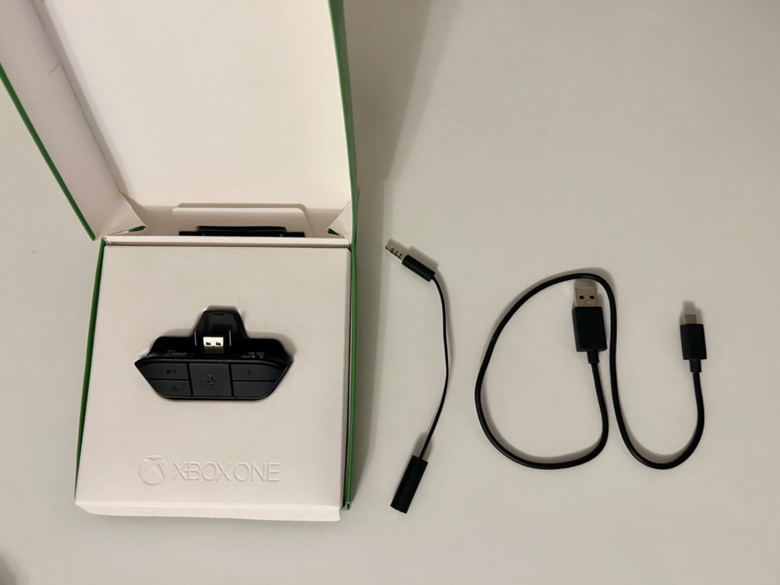 OFFICIAL Microsoft Stereo Headset Adapter for Xbox One Controller (Used) eBay