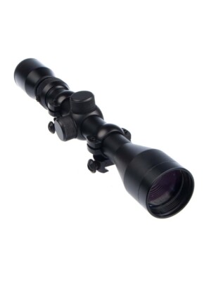 WEAVER 3-9x40mm Rifle Scope w/ mounting rings & lens cover caps