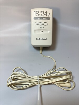 RadioShack 18-24 v 1 A Answering Machine AC Adapter CAT. NO 273-1690 Free Ship!