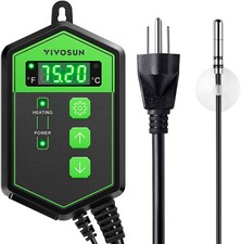 VIVOSUN Digital Heat Mat Thermostat Temperature Controller 40  108  F for Seed