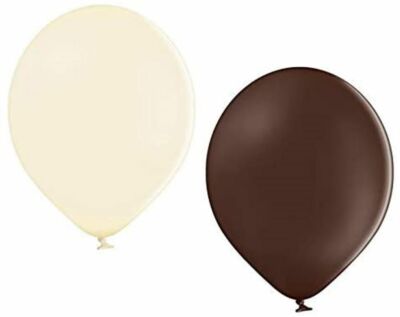 100 Bio Luftballons 27 Cm In Blau, Weiß, Rot – Aus Naturlatex, Für Helium & Luft, EU-Ware