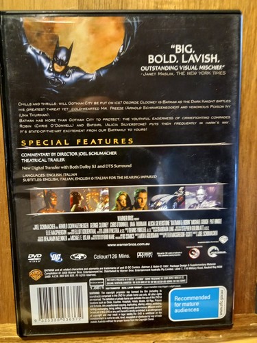 BATMAN & ROBIN DVD - Picture 2 of 2
