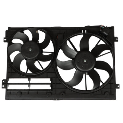 Radiator Engine Cooling AC Fan Assembly For Audi A3 TT Quattro Volkswagen Passat