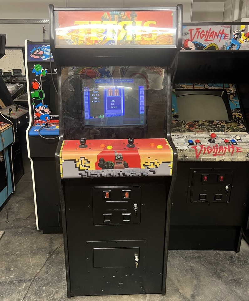 TETRIS ARCADE MACHINE by ATARI 1988 (Great Condition) *RARE* | eBay