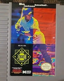 Bo Jackson Baseball (Nintendo Entertainment System NES, 1991) In Original Box 