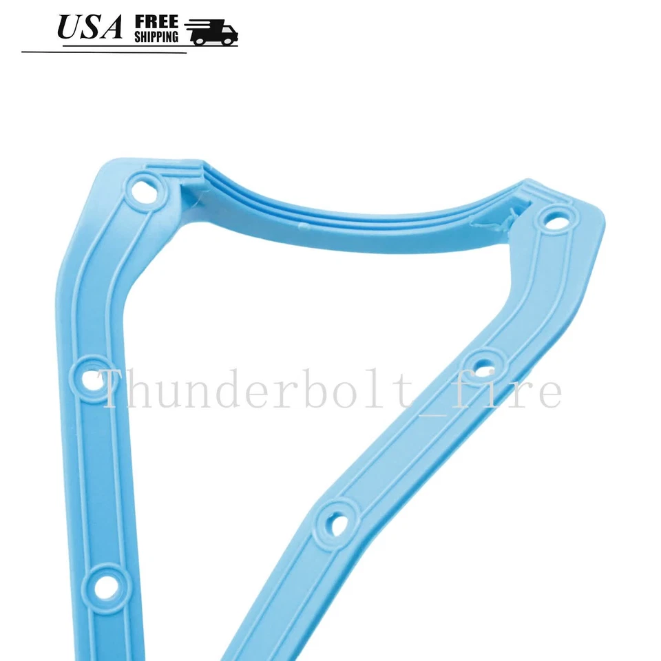 New Silicone Oil Pan Gasket Set Fits 1967-1974 Small Block Chevy V8 OS34509T Foto 2 de 4