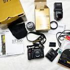Nikon D7100 Dslr Camera With Nikkor Lens & Accessories Bundle Gift Idea Euc