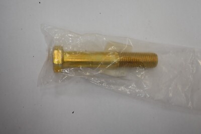 Vis à Tête Hexagonale Grade 8 Lawson - Filetage Gros Pas 1/8 X 10 - Revêtement Zinc Jaune - Neuf