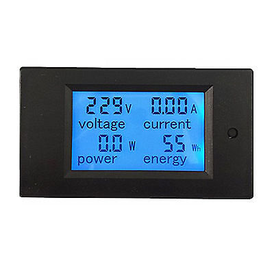 AC 80-260V LCD Numérique 20A Volt Watt Power Meter Ampèremètre Voltmètre