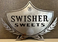 Vintage Swisher Sweets Cigars Tobacco Metal Steel Sign Bar Man Cave Decor