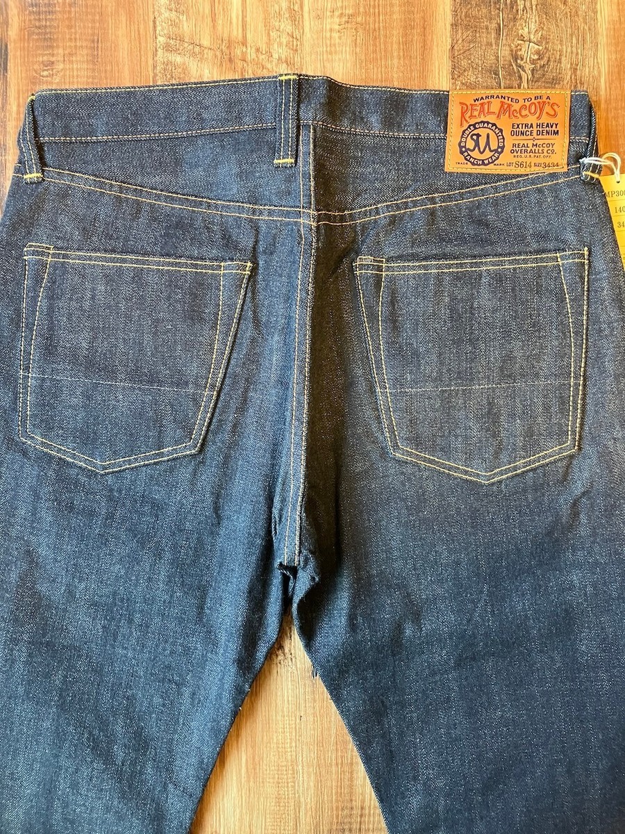 The Real McCoy's Lot. S614 W34 Japanese Repro Selvedge The Real McCoy's Lot. S614 W34 Japanese Repro Selvedge
