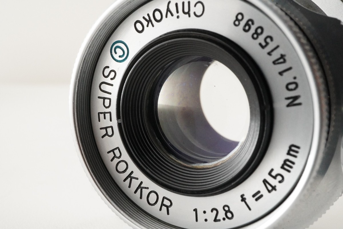 MINOLTA (chiyoko) SUPER ROKKOR 45mm F2.8 L39 mount Photo MINOLTA (chiyoko) SUPER ROKKOR 45mm F2.8 L39 mount Photo