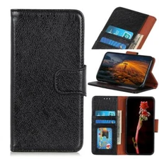 For Sony Xperia Ace II  AMZER Flip PU Leather Wallet Case with Card Slot Holder
