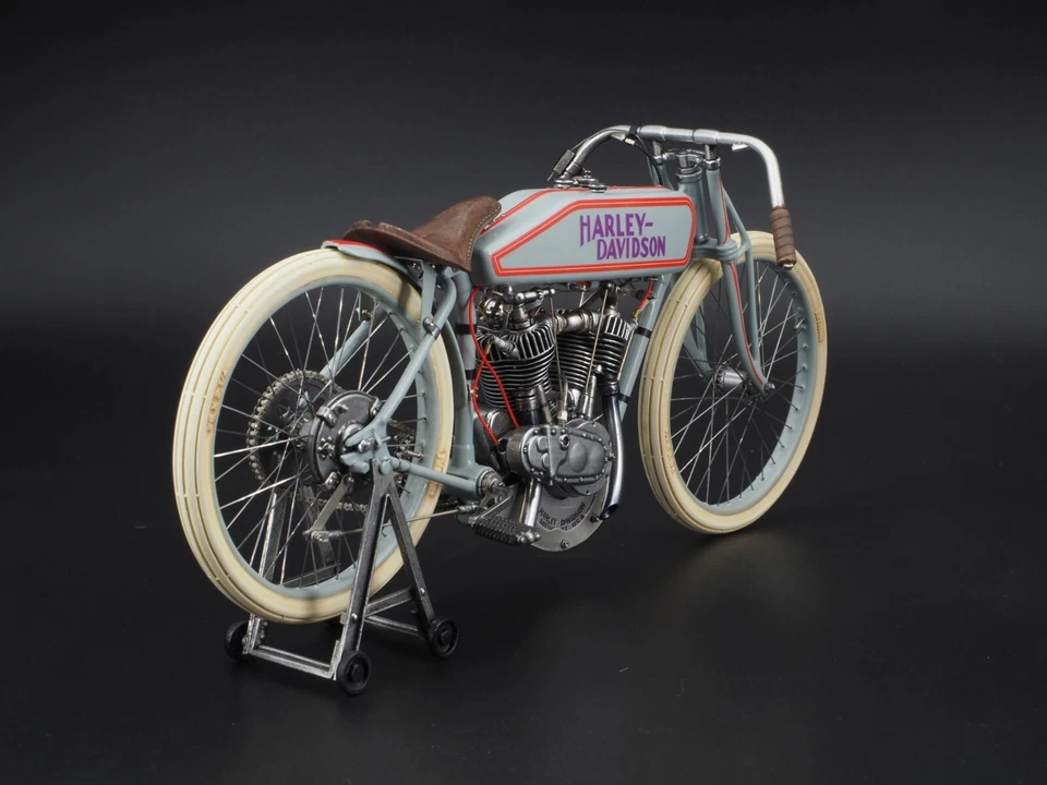 Cixmodels CIXMBIG12002 HARLEY DAVIDSON BOARD TRACK RACER 4 VALVE 1:12 mfh meng - Immagine 4 di 4