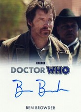 Doctor Who Series 5-7: Ben Browder as Isaac Full Bleed Autograph Card