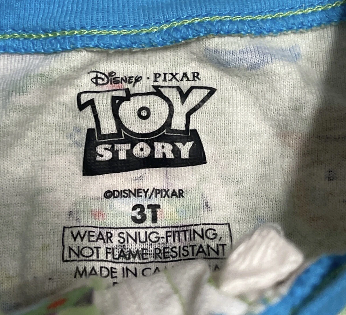 Toy story online pajamas 3t