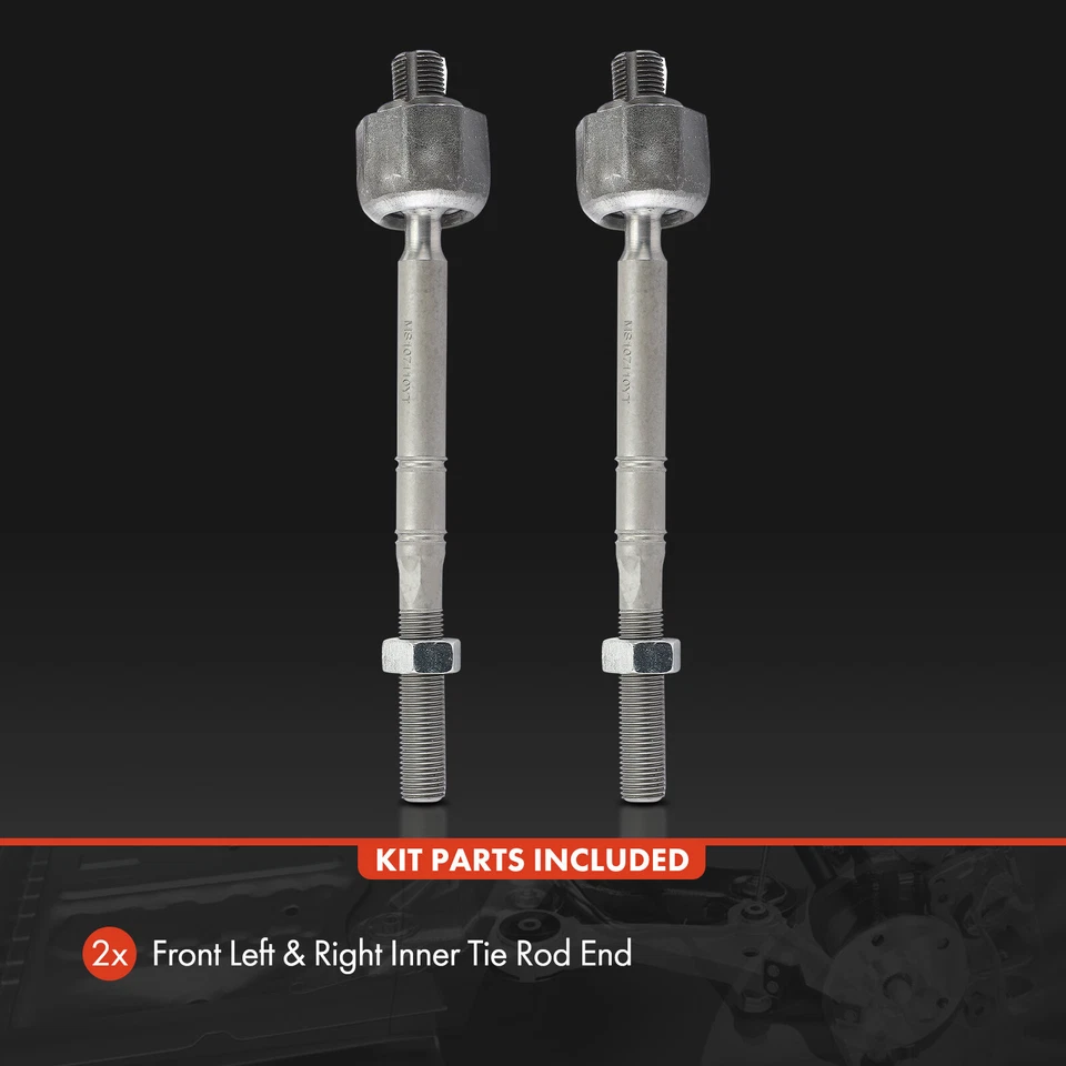 Extremo de barra de amarre de dirección interior delantera 2 piezas para Jaguar XF 2009-2015 XFR XJ XFR-S XKR-S Foto 3 de 4