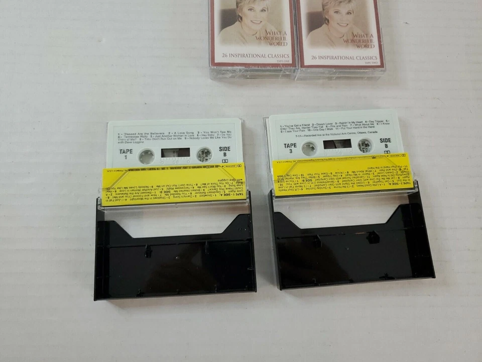 What a Wonderful World 26 Inspirational Classics by Anne Murray 4 Cassette Tapes - Image 2 of 4