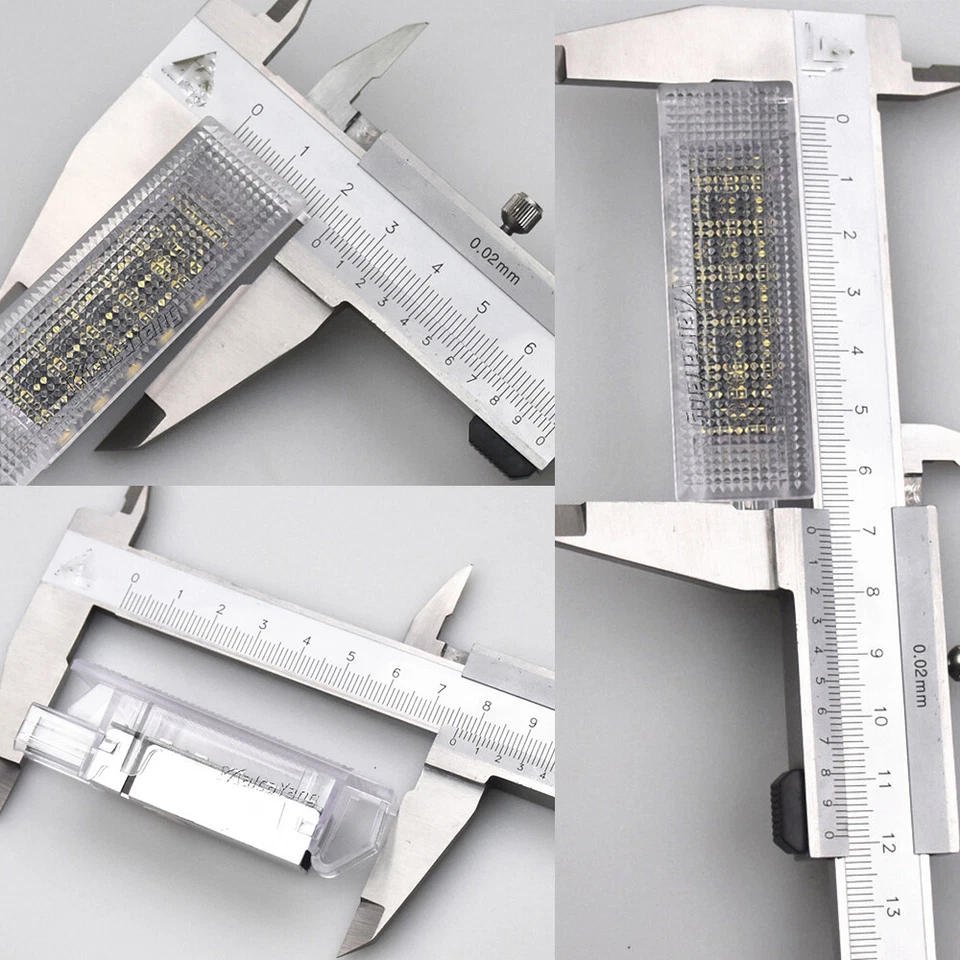 Luz LED interior maletero trasero equipaje Chrysler 200 Dodge Challenger Fiat 500 Foto 3 de 4