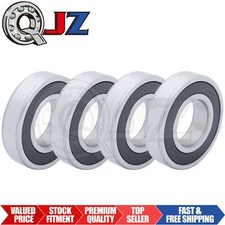  Qty.4 New 6207-2RS-C3 Deep Groove Ball Bearing 35mm Bore x 72mm OD x 17mm W 