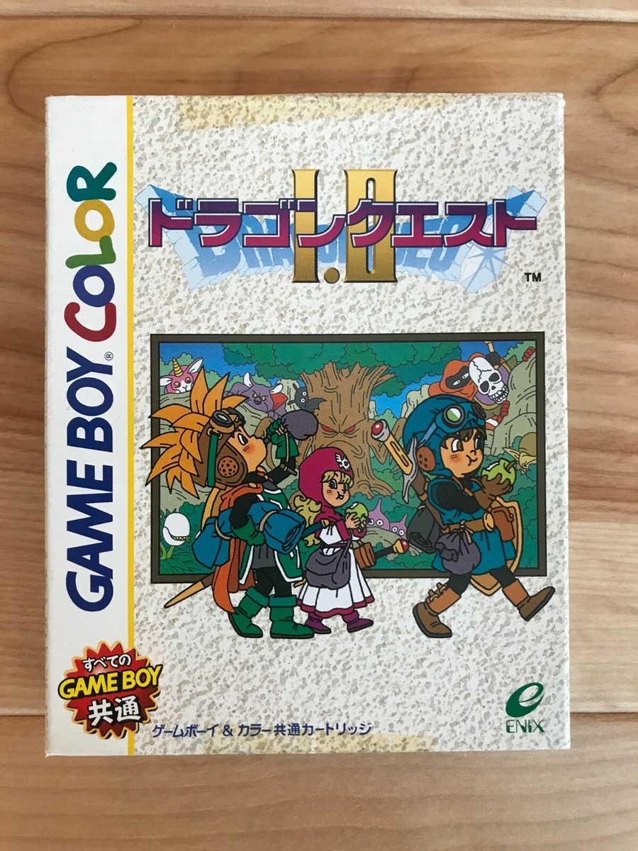 Dragon Quest 1 2 I II Warrior Nintendo GameBoy Color NTSC-J