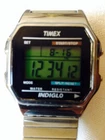 Vintage Stainless Timex Indiglo Men's Wrist Watch Working No Battery